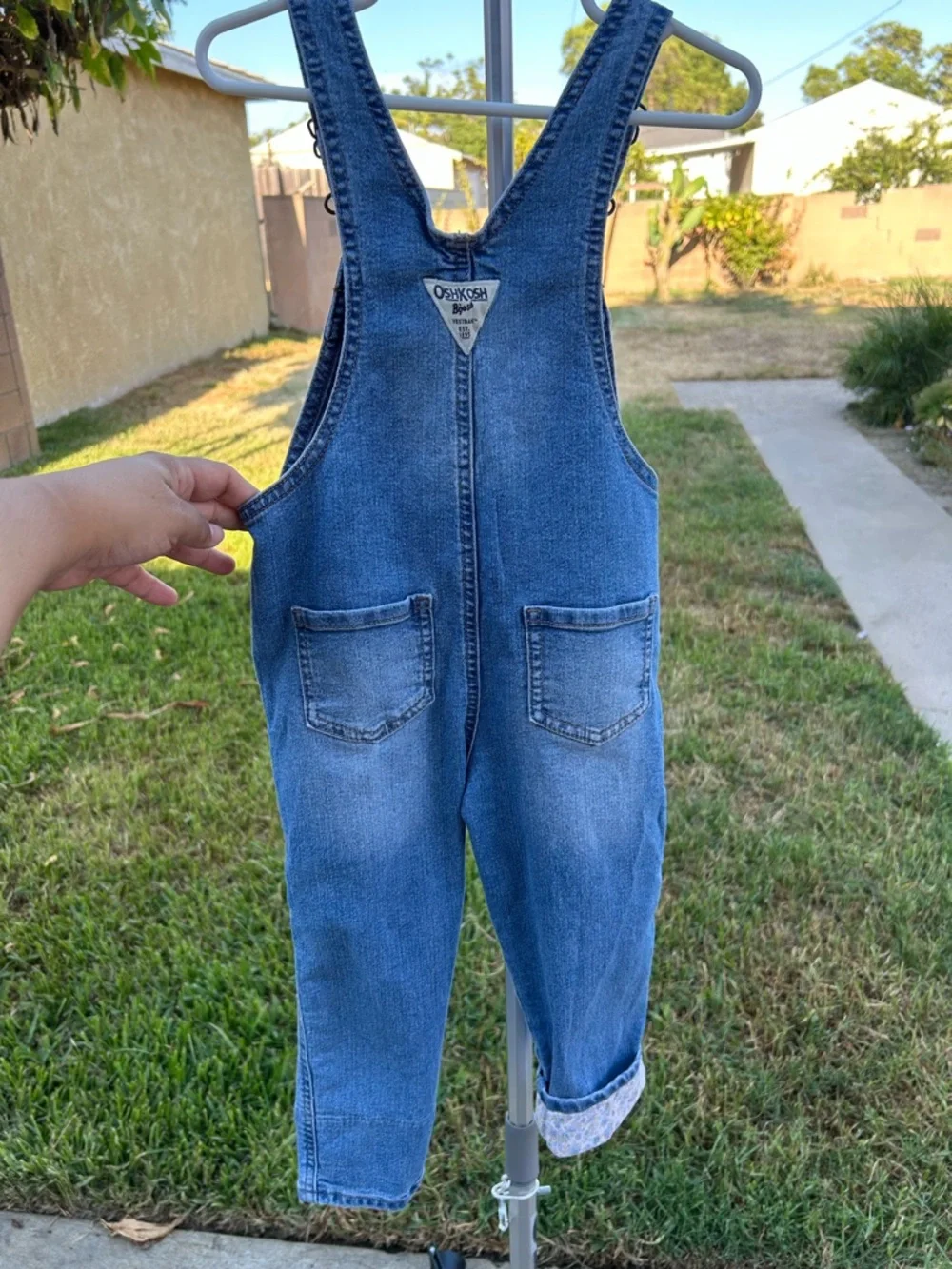 OshKosh B'gosh Denim Blue Kids Overalls